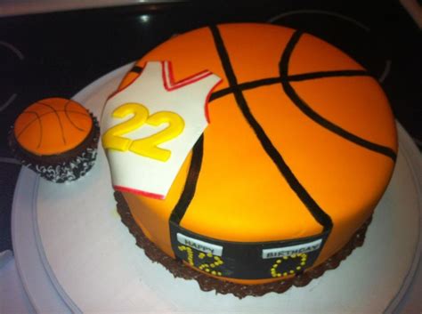 Basketball Birthday Cake - CakeCentral.com