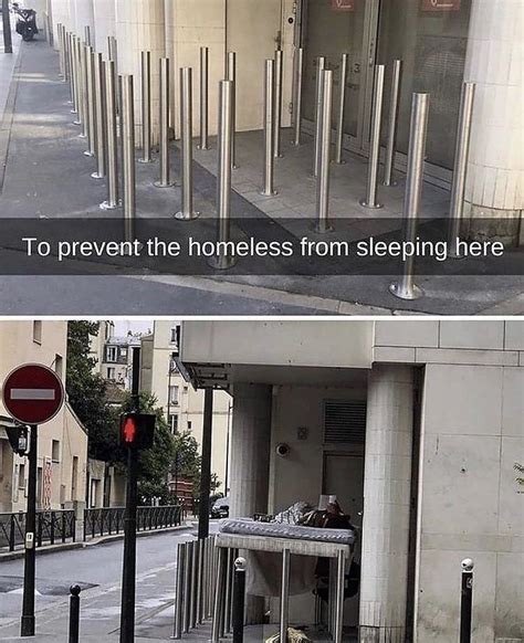 To prevent the homeless from sleeping here : r/therewasanattempt