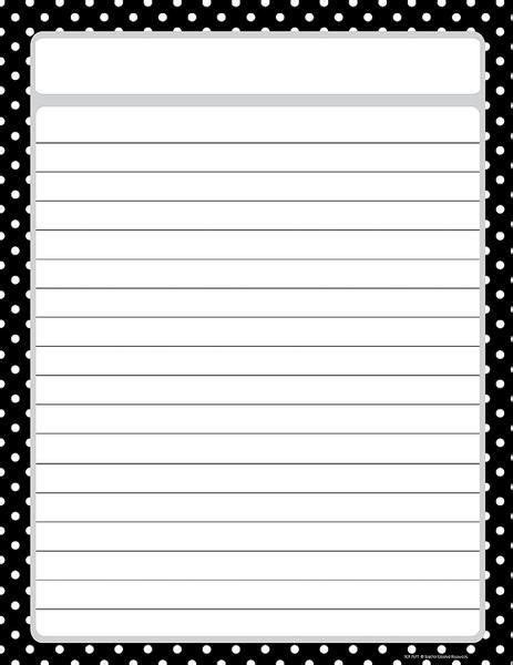 Printable Lined Paper With Border - prntbl.concejomunicipaldechinu.gov.co