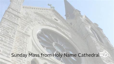 Archdiocese of Chicago to broadcast Mass from Holy Name Cathedral on ...