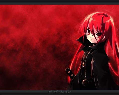 Red and Black Anime Girl Wallpapers - Top Free Red and Black Anime Girl ...