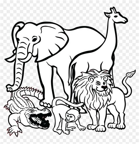 Animal Group Clipart Png