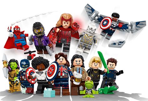 LEGO Marvel Minifigures Series revealed featuring characters from Loki ...