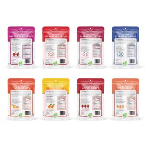 Freeze - Dried Fruit Snacks - Superfruit Variety Pack, 16 pack x 15g ...