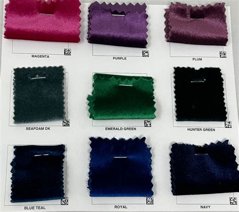 Velvet Stretch Solid Fabric