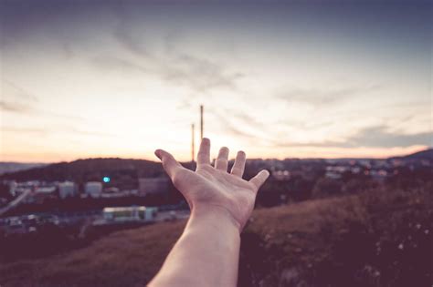 Hand Reaching The Sky Free Photo by picjumbo