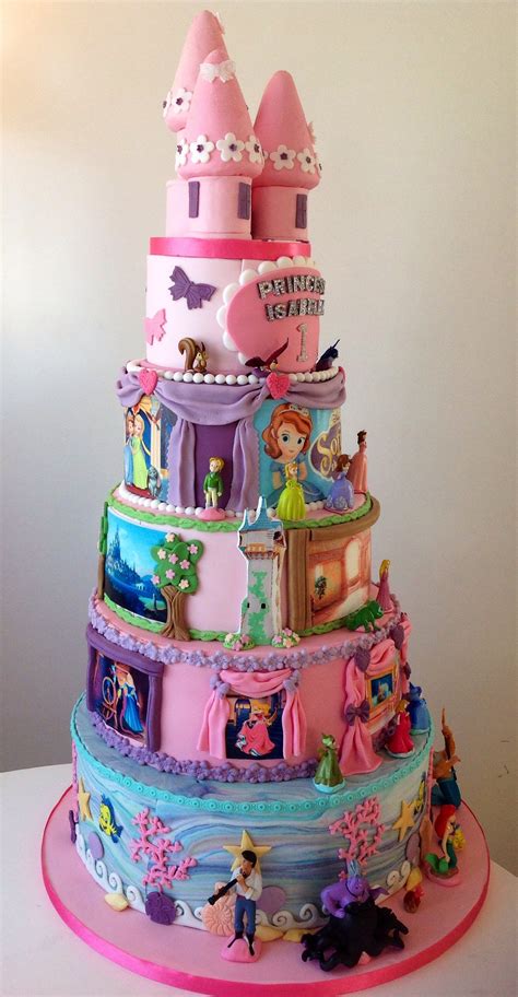 Happy Birthday Cake Disney Characters