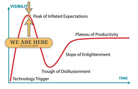 The generative AI hype cycle