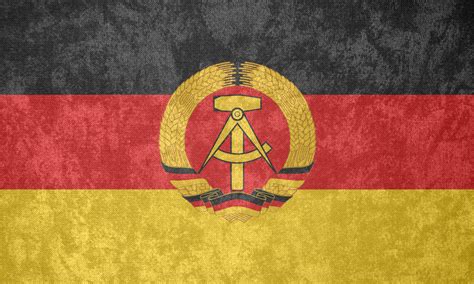 East Germany ~ Grunge Flag (1959 - 1990) by Undevicesimus on DeviantArt