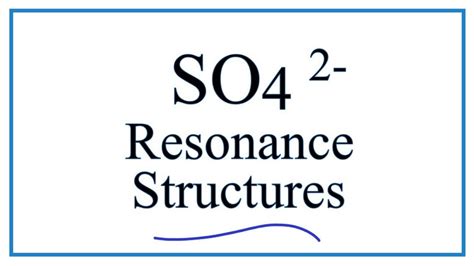 Equivalent Resonance Structures