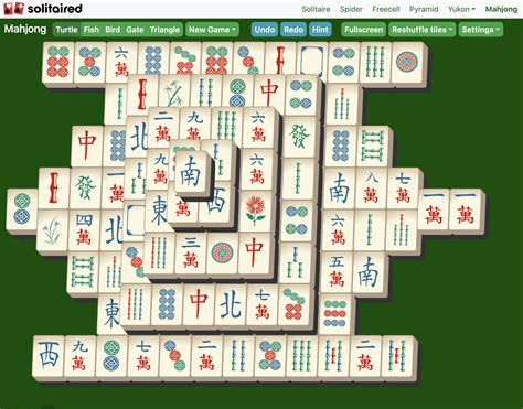 Mahjong - Play online now, free | Solitaired.com