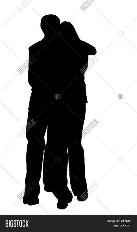 Couple Hug Silhouette Stock Photo & Stock Images | Bigstock