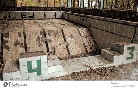 abandoned pool in Chernobyl Ukraine - a Royalty Free Stock Photo from ...