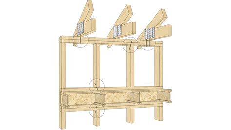 The timber frame construction system