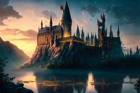 Harry Potter™ Hogwarts™ Castle Mural Wallpaper, Harry Potter Wallpaper