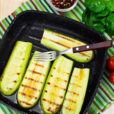 Grilled Courgette – Spice Pots