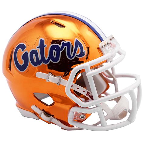 Riddell Florida Gators Chrome Alternate Speed Mini Football Helmet