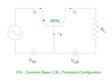 Common Base Configuration Circuit Diagram