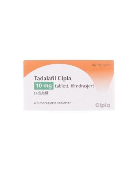 Tadalafil cipla tab 10mg - Apotek 1