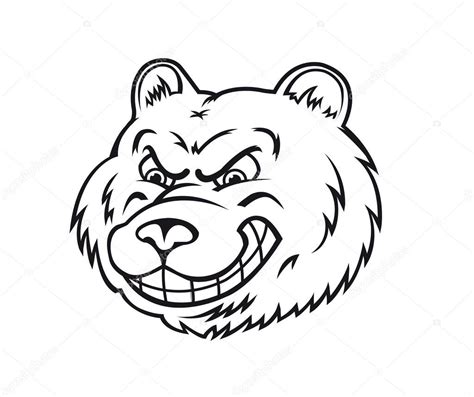 Angry Bear Drawing at GetDrawings | Free download