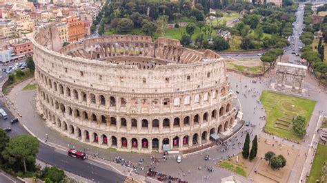 Colosseum Aerial Views - Colosseum Rome Tickets