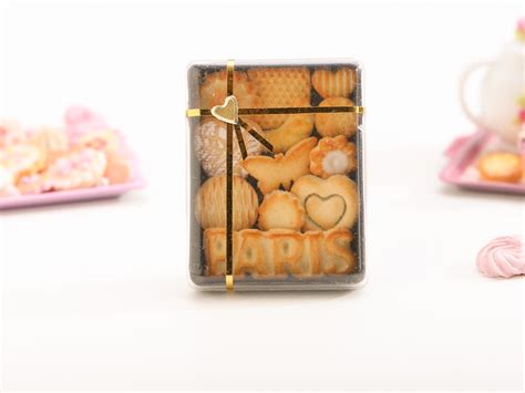 Miniature Food | Gift Box of French Butter Cookies from Paris – Paris ...