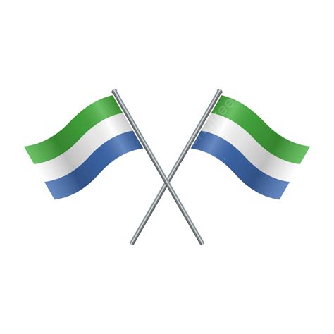 Sierra Leone Flag, Sierra Leone, Flag, Country PNG and Vector with ...