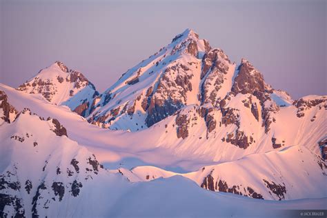 A Snowy Sunrise in the San Juans | Mountain Photography by Jack Brauer