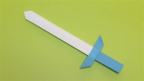 Origami ideas: Step By Step Origami Sword Instructions