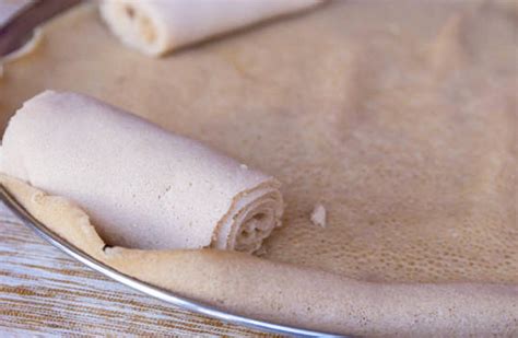 Injera recipe - Ethiopian bread | Gluten free teff injera recipe