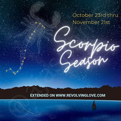 Welcome to Scorpio Season ♏️ 2022! – Revolving Love By A’Ja Simms