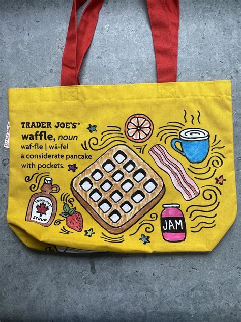 Trader Joe's Breakfast Tote Bag - DailyWaffle