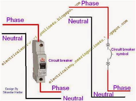 Breaker Wiring Diagram For Circuit Breaker