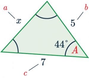 Cosine Rule Worksheets, Questions and Revision | MME