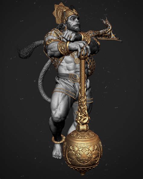 Hanuman Images In 3d - 1752x2197 Wallpaper - teahub.io