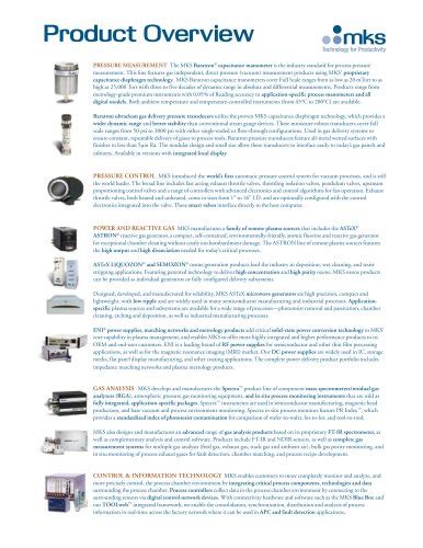 MKS Instruments - MKS Instruments - PDF Catalogs | Technical ...