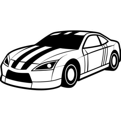 Race Car Black And White Vector Art, Icons, and Graphics for Free Download