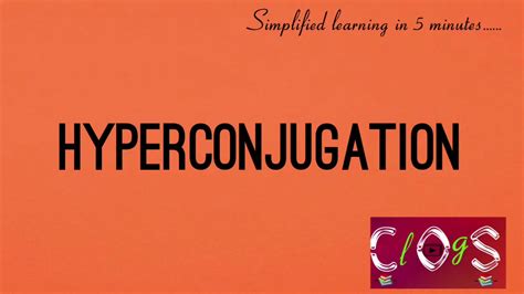 Hyperconjugation in 5 minutes💯 - YouTube