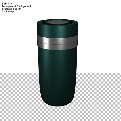 Premium PSD | Thermos tumbler