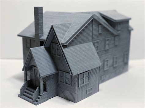 Custom 3D Printed House Model DETAILED - Etsy