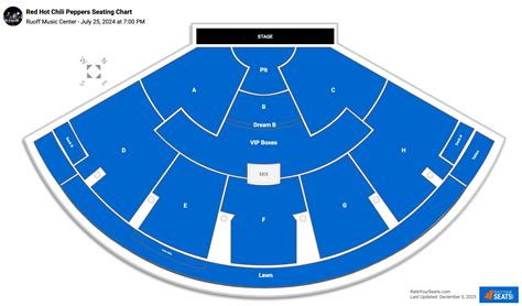 Ruoff Music Center Seating Chart - RateYourSeats.com