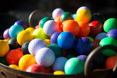 Why are Golf Balls White?