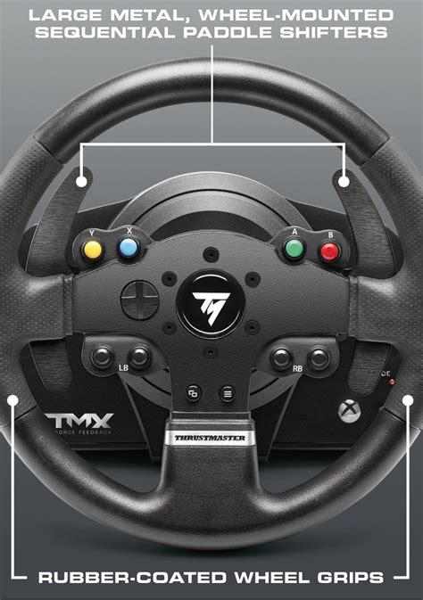 More photos revealed for the Thrustmaster TMX Xbox One Racing Wheel