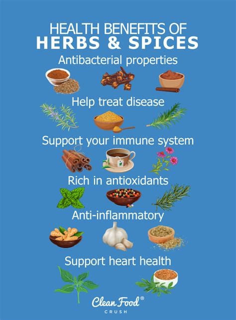 Nutritional Benefits of Herbs and Spices | Clean Food Crush