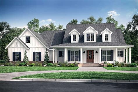 Modern-farmhouse House Plan - 4 Bedrooms, 3 Bath, 2926 Sq Ft Plan 50-283