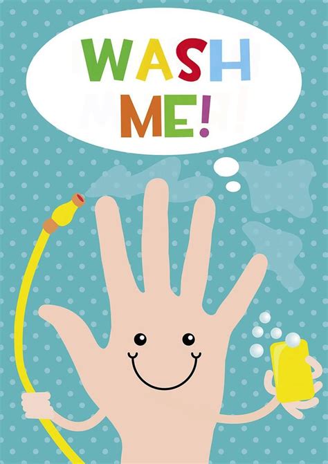 Hand Washing Sign in Poster Hanger Wall Hanging Hand Washing - Etsy ...