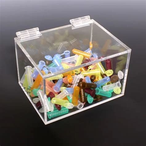 Clear Acrylic Storage Containers Boxes With Lid - Buy Clear Acrylic ...