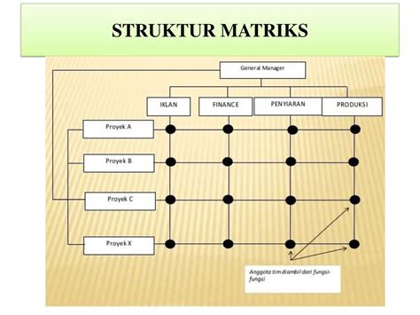 Contoh Struktur Organisasi Matriks / Struktur Organisasi : Organisasi ...