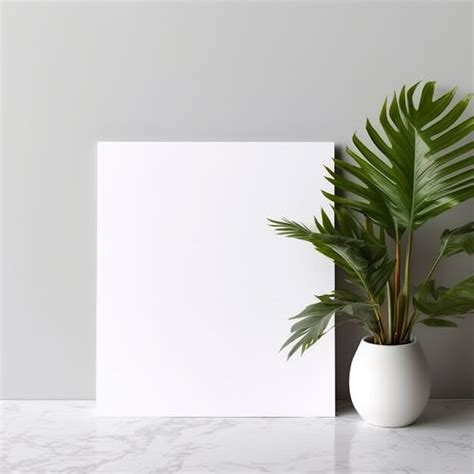 Premium AI Image | Mockup a Blank empty canvas A gray wall on the ...