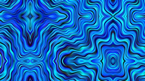 Abstract Art Wallpaper Blue